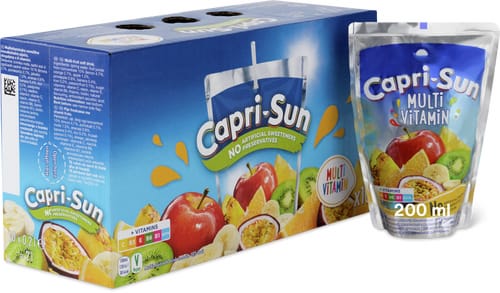 Multivitamin without artificial sweeteners, preservatives