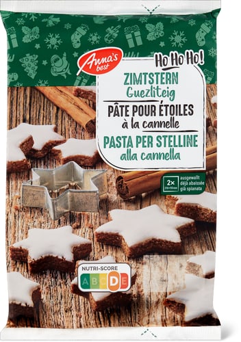 Cinnamon Star Cookie Dough Ready-Rolled