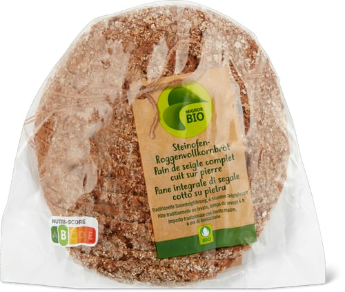 Bio Stone-Baked Wholemeal Rye Bread