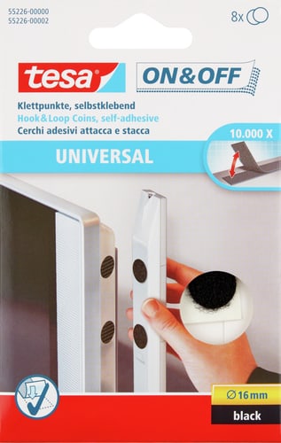 Hook & Loop Dots Ø16 mm