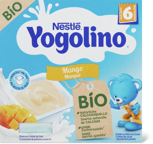 Yogolino Bio Joghurt Mango nach 6 Monaten