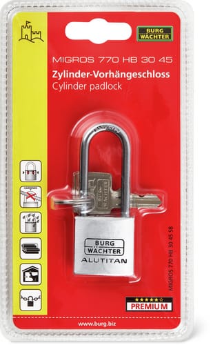 Cylinder Padlock 770 HB 30 45