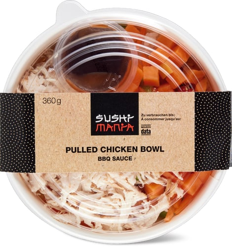 Pulled Chicken Bowl BBQ Sauce