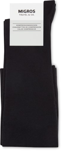 Chaussettes de compression (Couleur: noir, Taille: M)