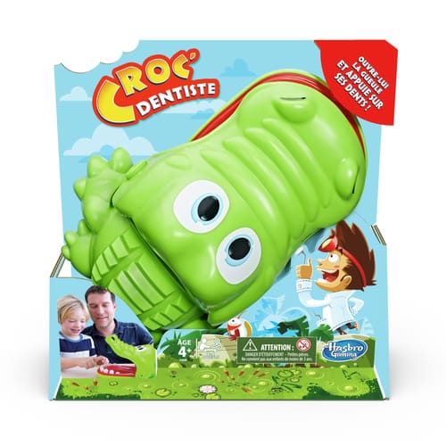Hasbro Gaming Croc Dentiste Francese (Lingua: F)