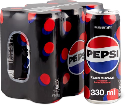 Pepsi Zero Sugar Cherry flavour