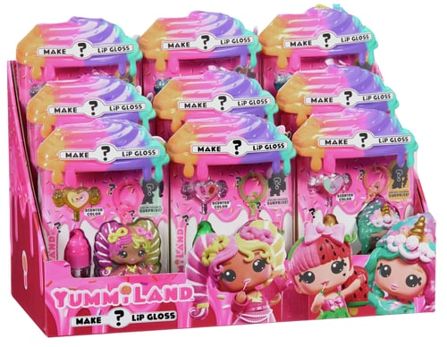 Yummiland Lip Gloss Doll Assorted