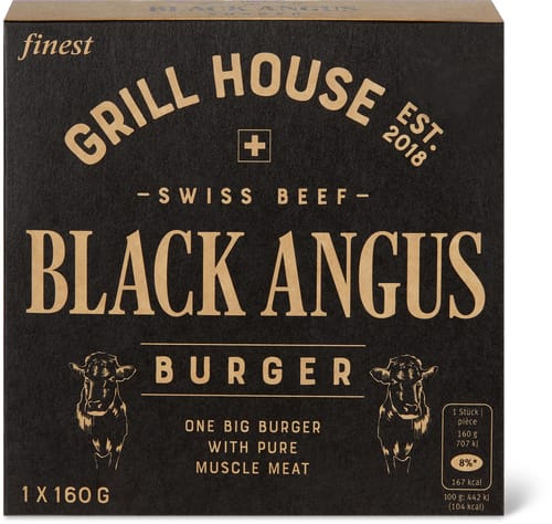 Black Angus Burger Beef