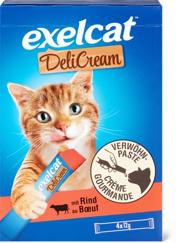 Exelcat Delicream with beef