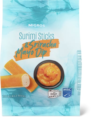 MSC Surimi Sticks Sriracha Mayonnaise