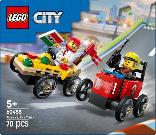 City 60458 Pizza vs. Fire Truck