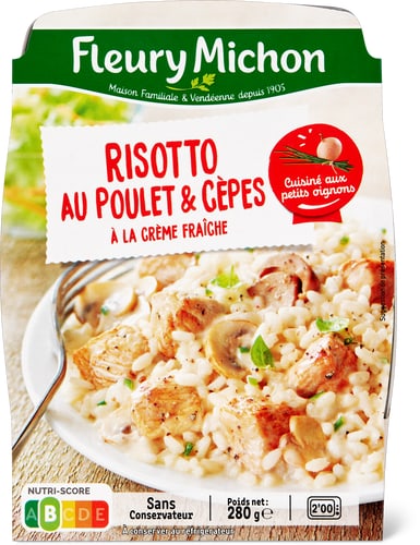Risotto Chicken & Porcini Mushrooms