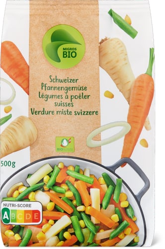 Bio Vegetables for pan-frying