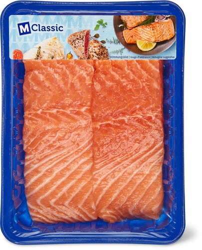 ASC Salmon Fillets Without Skin