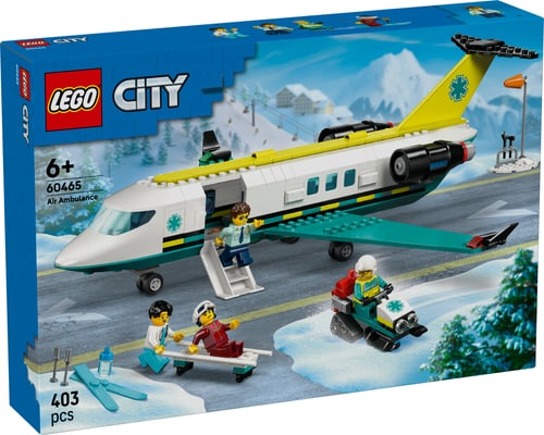 City Emergency Air Ambulance Airplane (60465)