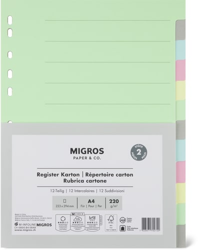 Cardboard Dividers 12 Pieces