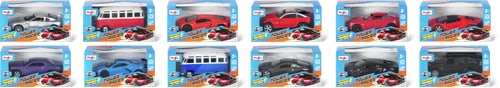 Power Racer Pull-Back Cars Assorted