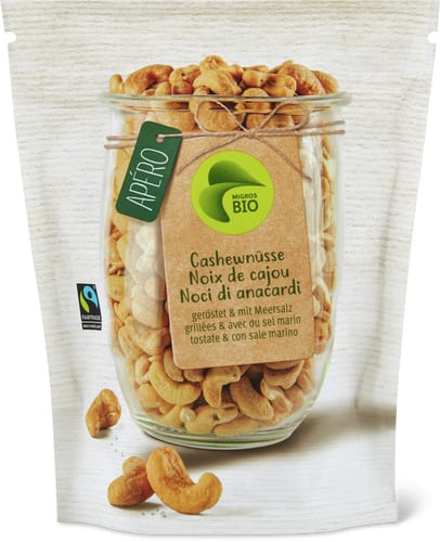 Bio Cashews roasted & with sea salt