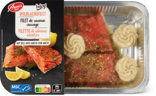 MSC Wild Salmon Fillets Lemon & Dill