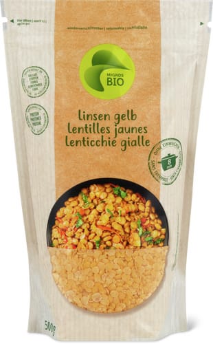 Bio Lentils Yellow
