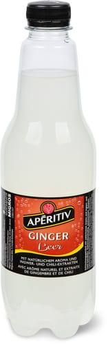 Ginger beer with natural flavouring and ginger and chilli extracts