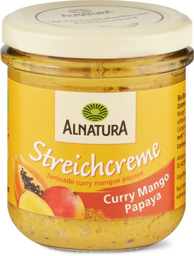 Bio Spread Curry mango papaya