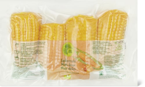 Bio Épis de maïs doux cuits