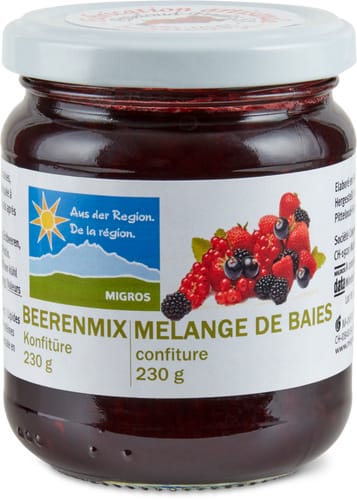 Aus der Region Konfitüre Beerenmix