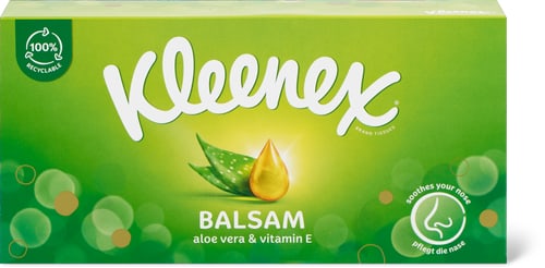 Balsam Tissue Box 4-Ply