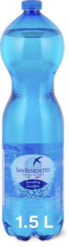 Natural mineral water carbonated