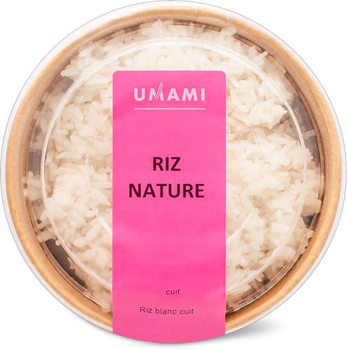 Naturbelasserner Reis gekocht