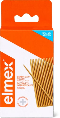 Bamboo Toothpicks Mint Flavour