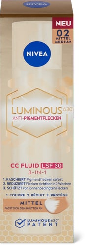 3-in-1 CC Fluid Medium, SPF 30