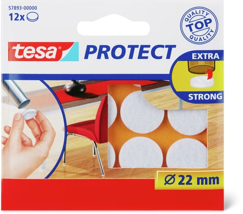 Felt Pads 22 mm, White