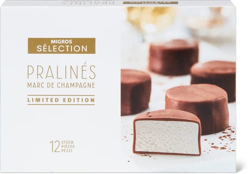 Sélection Pralines Marc de Champagne