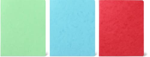 Pressboard Pad E5, Ruled, 48 Sheets, 80 g, Assorted