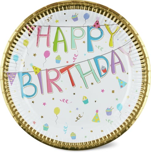 Paper plates 12 pieces