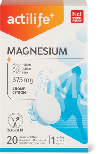 Effervescent Magnesium Tablets  Lemon