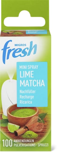 Mini spray in confezione di ricarica Lime Matcha