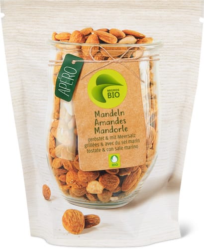 Bio Almonds roasted & salted