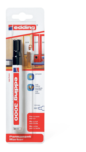 Marker schwarz (Farbe: SCHWARZ)