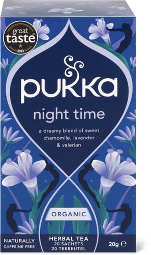 Bio Night Time herbal tea Oat flower, lavender & lime blossom