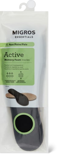 Memory Foam Insoles (Farbe: white, Grösse: 40/41)