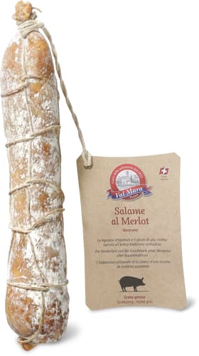 Nostrani del Ticino Salame al Merlot