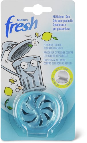 Rubbish bin deodorant Lemon freshness