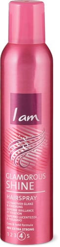 Glamorous Shine hairspray extra-strong hold