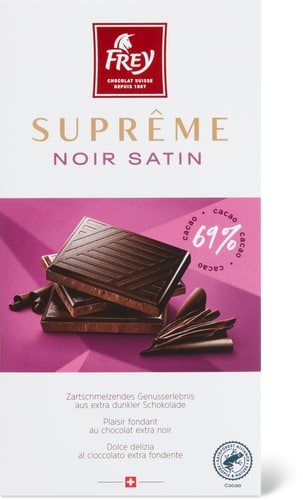 Suprême  Noir Satin 69% cocoa