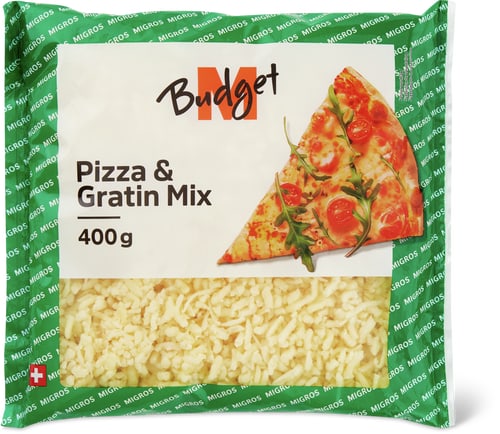 Grated Cheese Pizza, Gratin