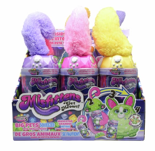 Misfittens Cats Gemstones Assorted