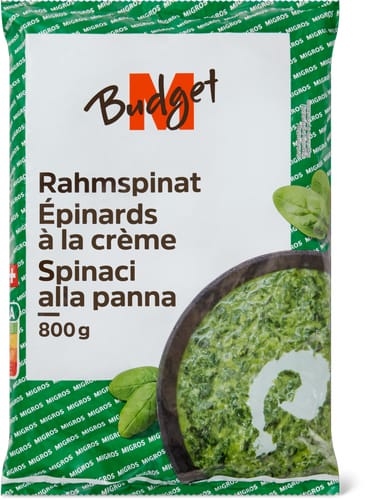 Cream of Spinach Chopped